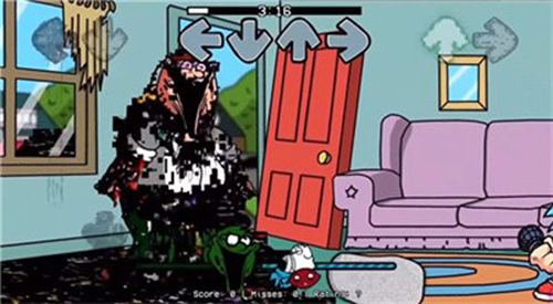 周五夜放克错误化BF