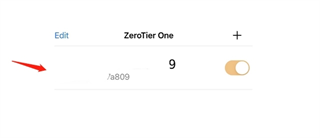Zerotier One app