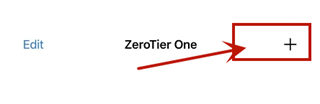 Zerotier One app