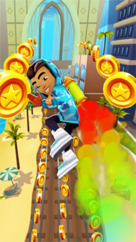 地铁跑酷迪拜版本