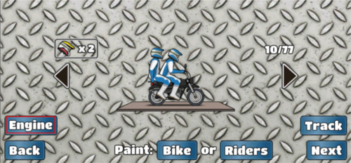 鬼火摩托车翘头游戏