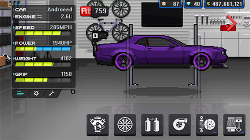 像素赛车手中文无限金币最新版