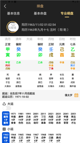 鬼谷八字排盘app