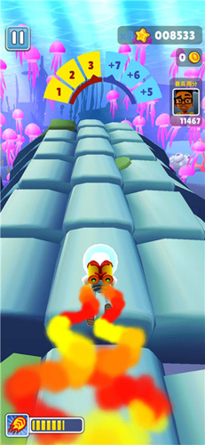 地铁跑酷水下城无限金币无限钥匙版