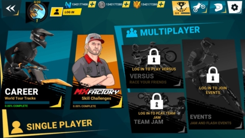 疯狂特技摩托车3无限金币版