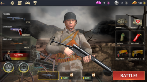 第二次世界大战重生无限金币版