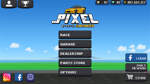 像素赛车手中文无限金币最新版
