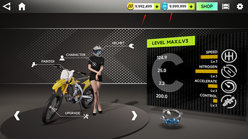 极速摩托冲刺2无限金币版