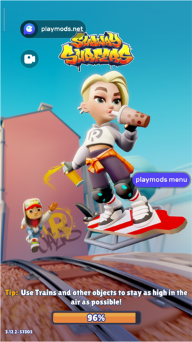 地铁跑酷playmods更换地图版