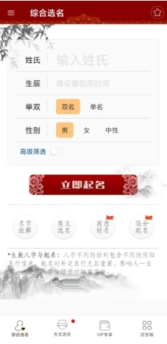 起名大师会员版