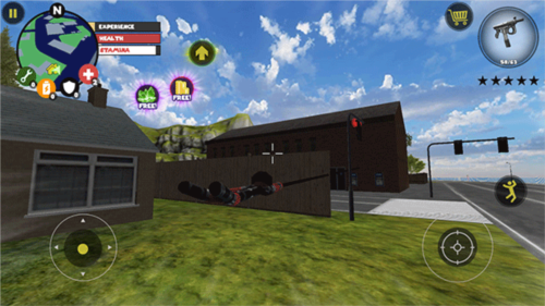 火柴人绳索英雄无限血量无限钻石版