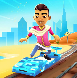 地铁跑酷迪拜版本