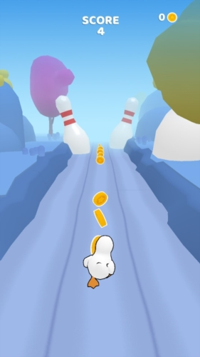 奔跑的鸭子跑酷