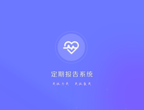 定期报告系统低保app