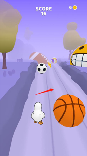 奔跑的鸭子跑酷