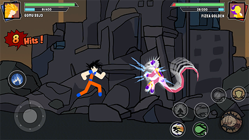 火柴人勇士超级龙影搏斗手机版