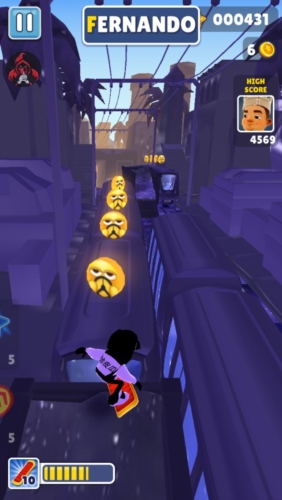 地铁跑酷皮瓜星空开罗版