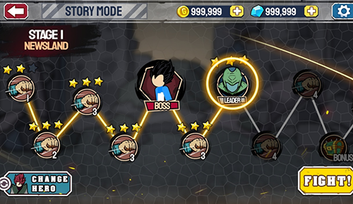 火柴人勇士超级龙影搏斗手机版