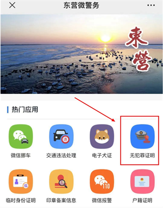 东营微警务APP