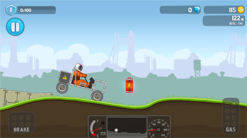 翻滚飞车999999钻999999金币游戏