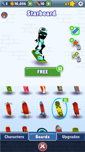 地铁跑酷困难模式