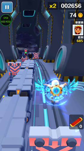 地铁跑酷空间站内购破解版