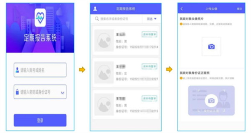 定期报告系统低保app