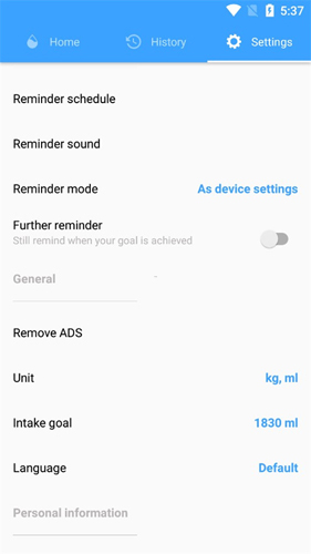 Water Reminder官方版