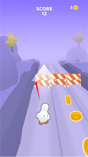 奔跑的鸭子跑酷