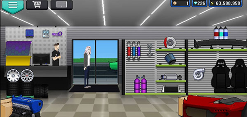 像素赛车手中文无限金币最新版