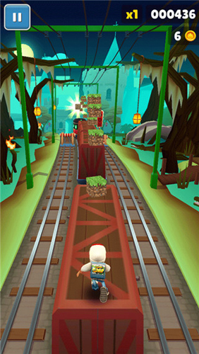 地铁跑酷草方块荔枝二改版本