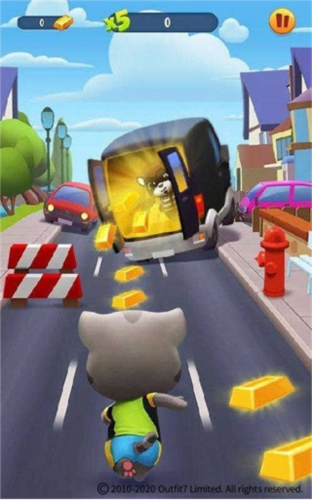 汤姆猫跑酷国际服无限内购版