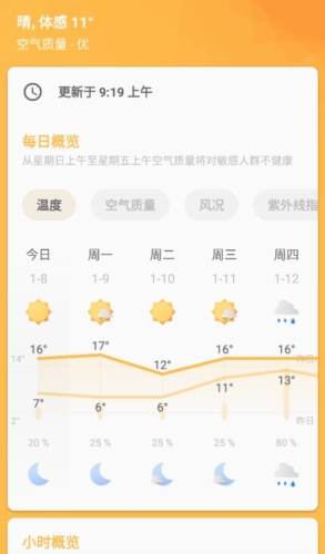 几何天气app