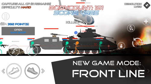 火柴人战争鲜血打击手机版