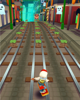 地铁跑酷草方块荔枝二改版本