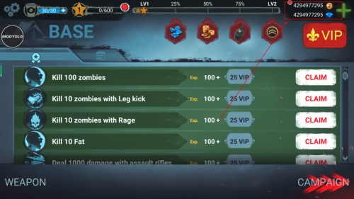 丧尸射手无限钻石金币版