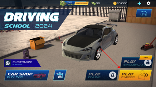 2024汽车驾驶学校游戏