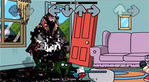 周五夜放克错误化海绵宝宝模组