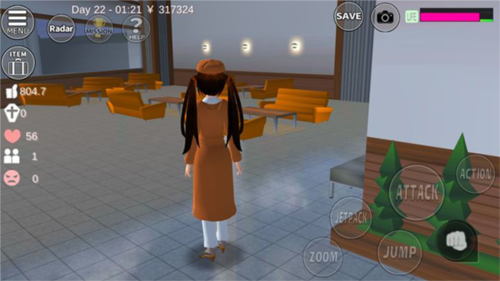 樱花校园模拟器1.038.14爱心小屋