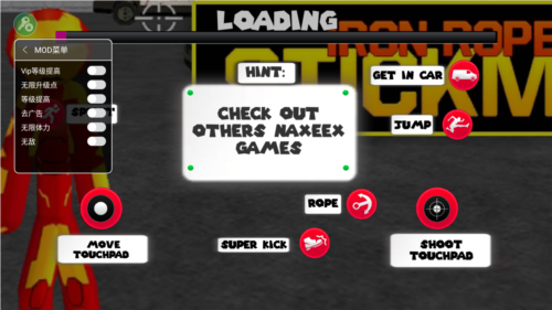 火柴人绳索英雄钢铁侠无广告无限等级