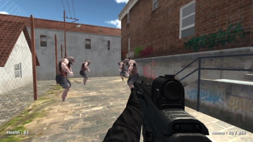 僵尸杀戮7敌人不攻击版