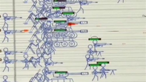 纸上战争抖音小游戏