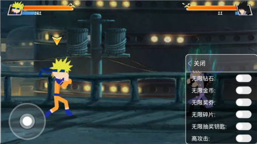 火柴人忍者大战无限金币无限金券版