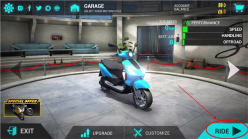 川崎h2摩托车驾驶模拟器