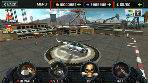 直升机空袭武器全解锁版