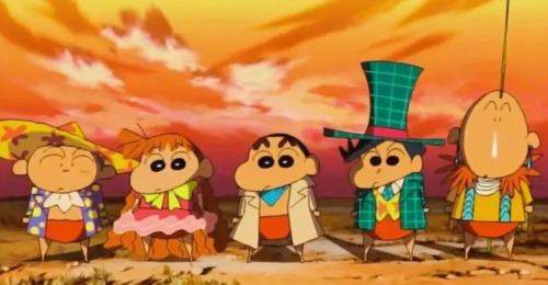 蜡笔小新VS屁屁小新完整版