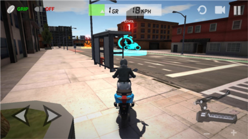 川崎h2摩托车驾驶模拟器