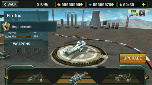 直升机空袭武器全解锁版