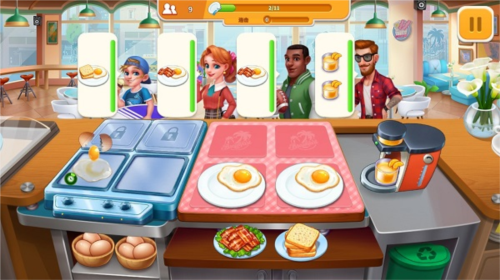 烹饪狂潮无限金币版