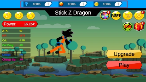 火柴人之神2无限金币版